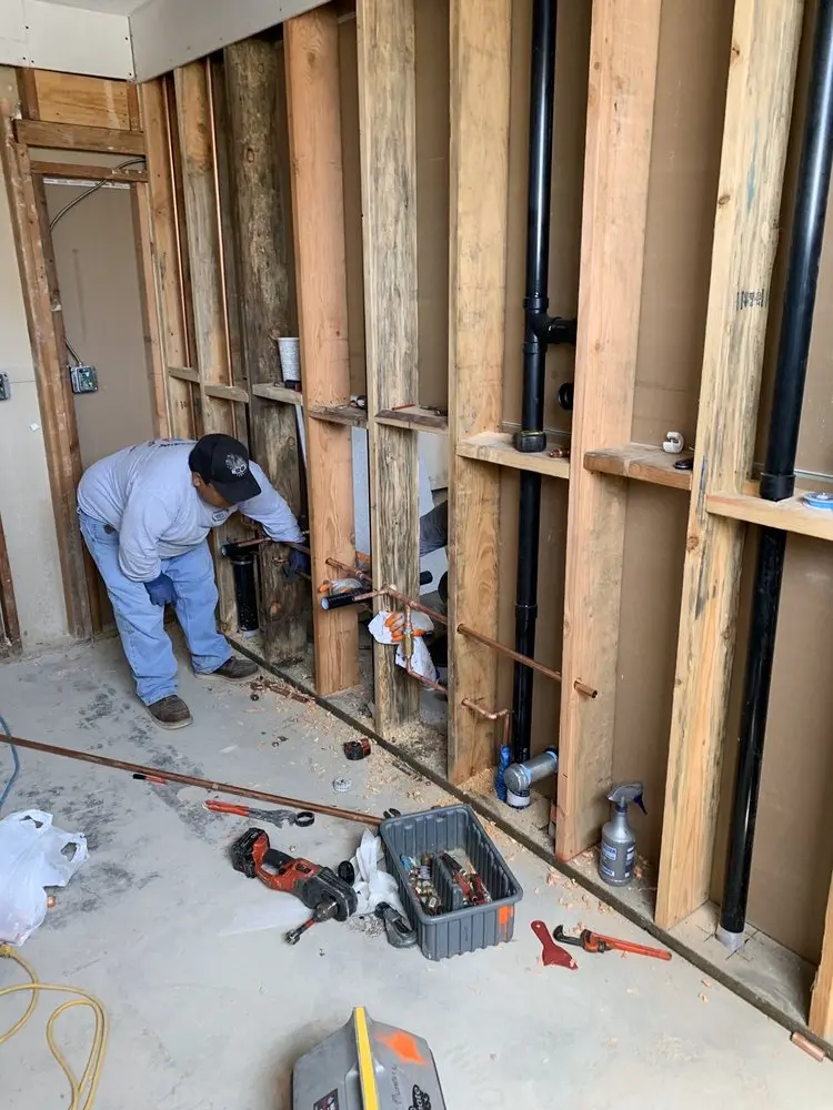 Commercial rough-in plumbing for Trenchless Sewer Repair in Egg Harbor